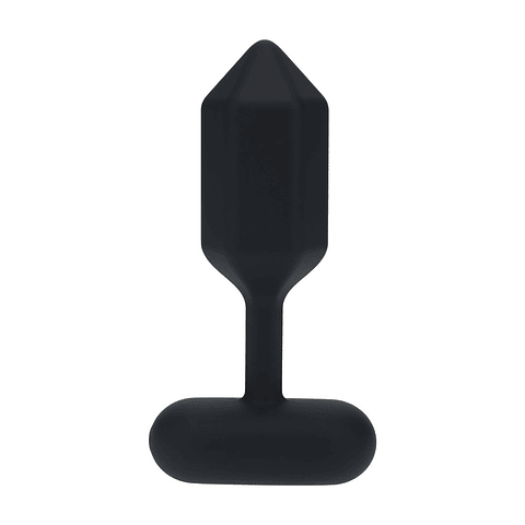 PLUG ANAL DE SILICONA COM VIBRAÇÃO HEXAGONAL S PRETO LEVELZ