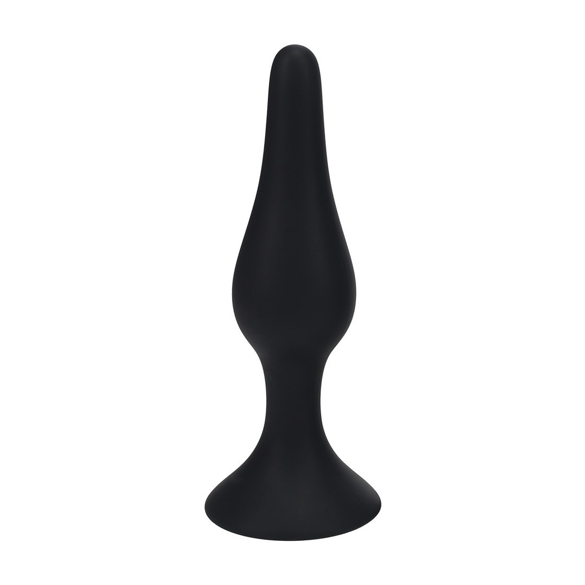 PLUG ANAL DE SILICONA SLIM XL PRETO LEVELZ 1
