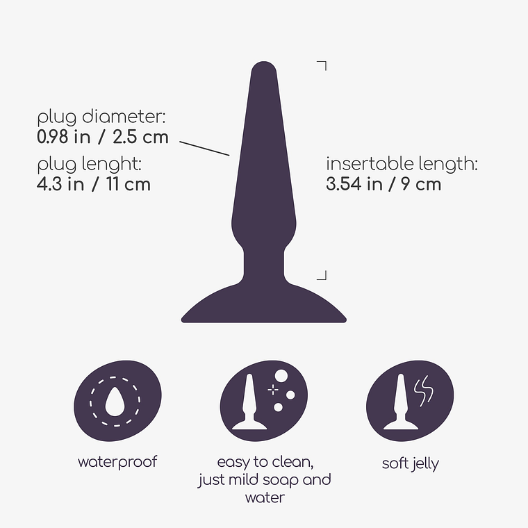 PLUG ANAL JOLLY PLUG ROSA CRUSHIOUS 5