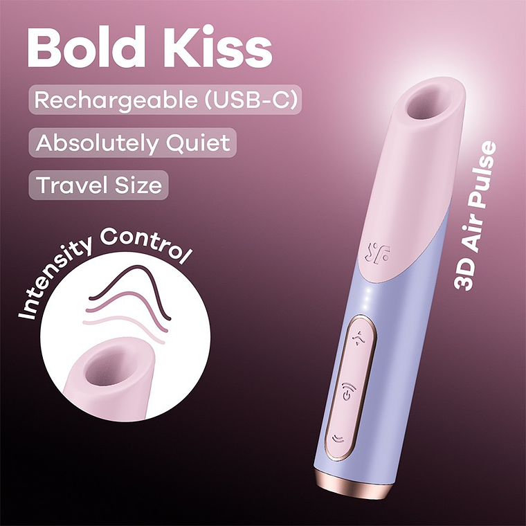 ESTIMULADOR BOLD KISS SATISFYER 1