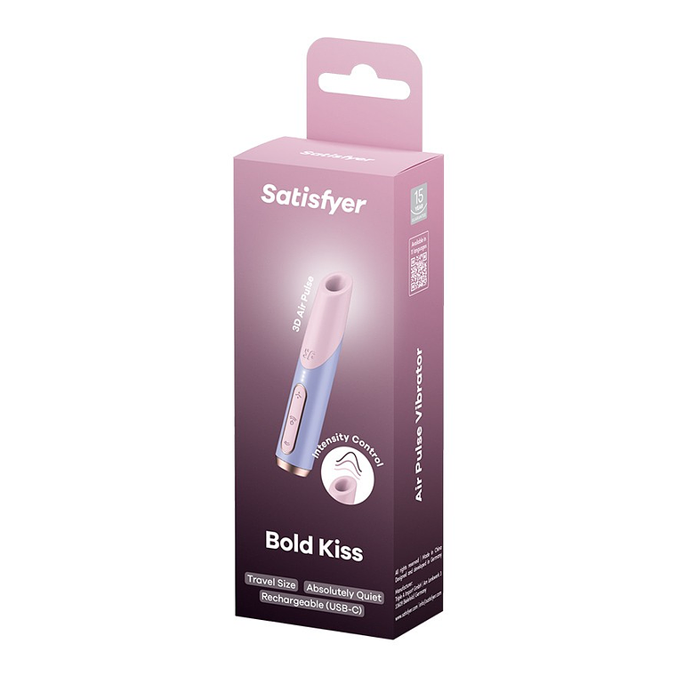 ESTIMULADOR BOLD KISS SATISFYER 3