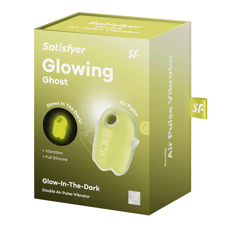 ESTIMULADOR GLOWING GHOST AMARELO SATISFYER 2