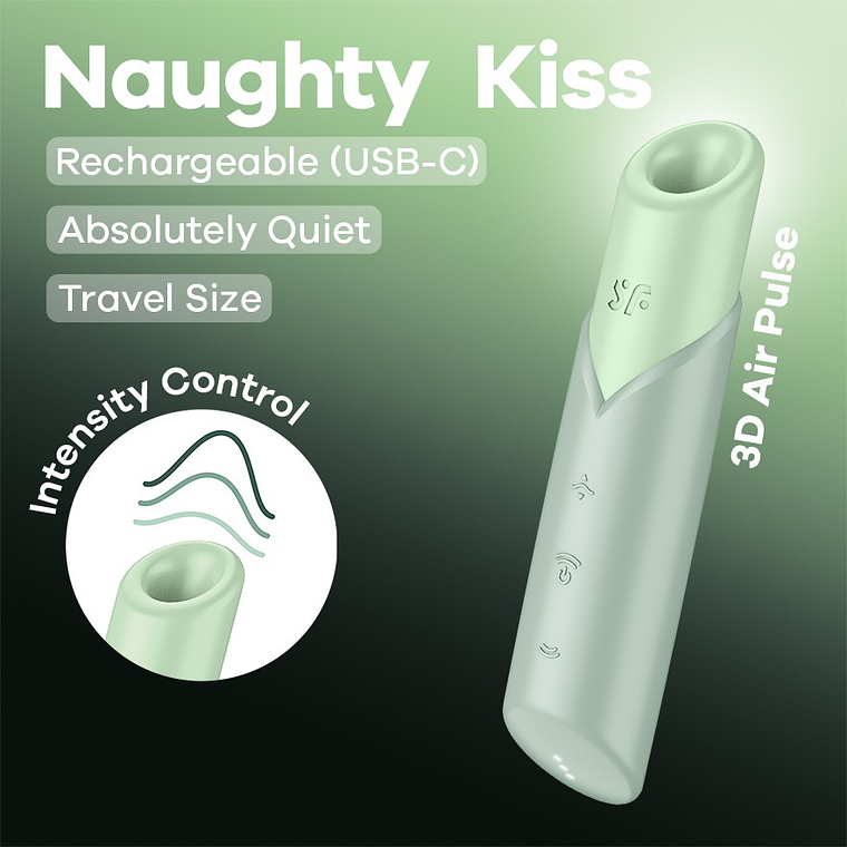 ESTIMULADOR NAUGHTY KISS SATISFYER 1
