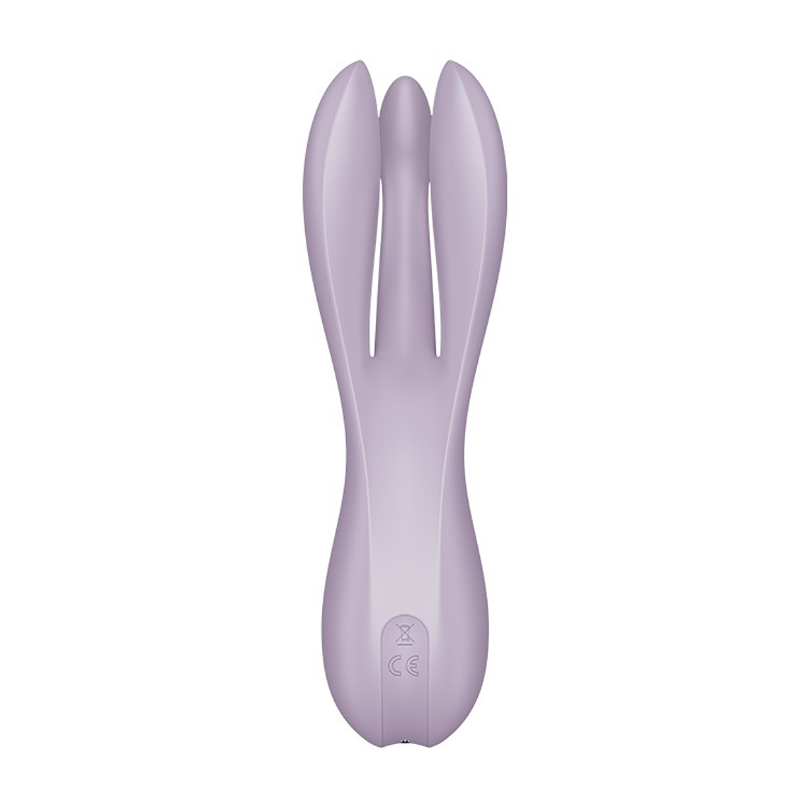 VIBRADOR THREESOME 2 LILÁS SATISFYER 5
