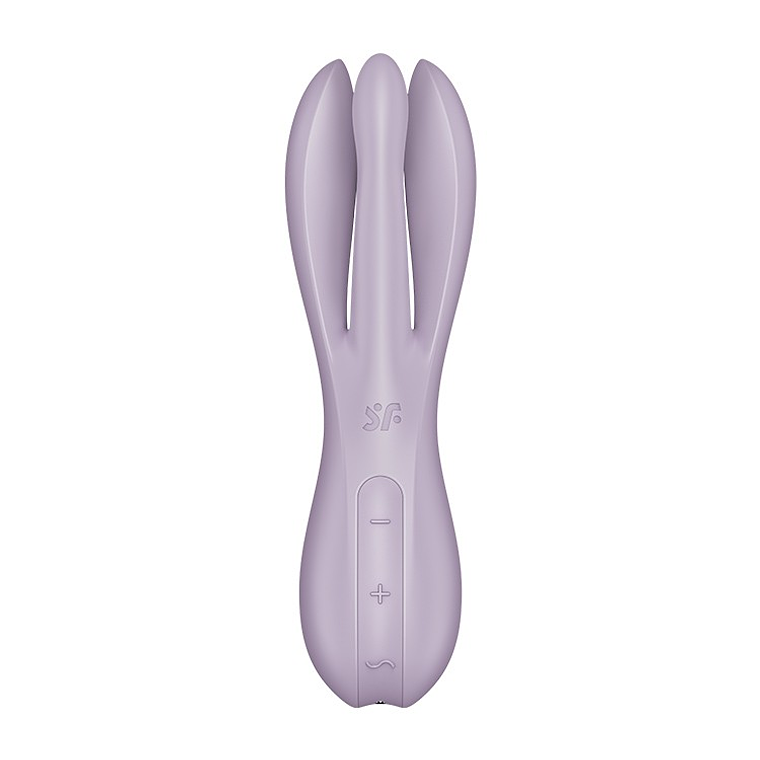 VIBRADOR THREESOME 2 LILÁS SATISFYER 9