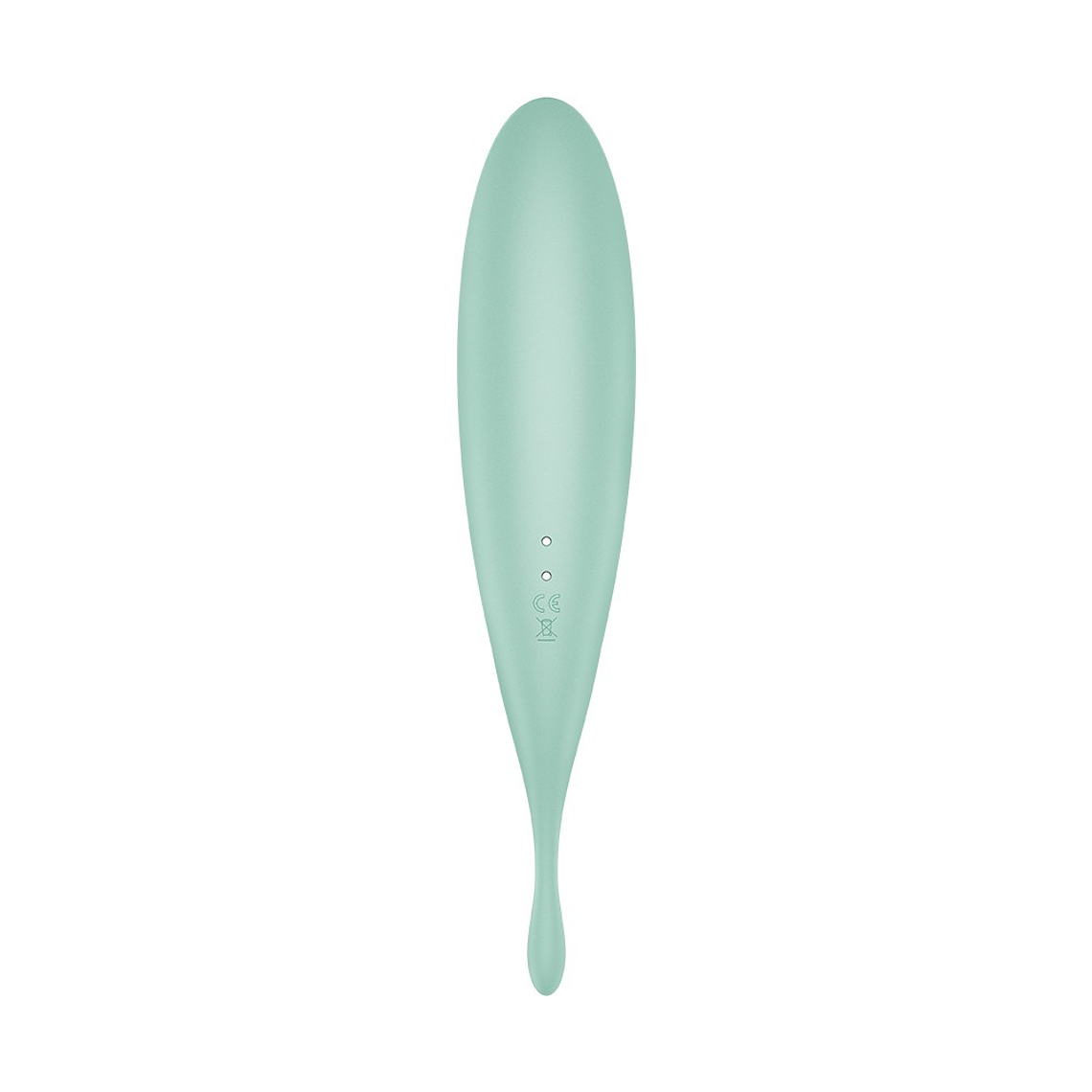 VIBRADOR TWIRLING PRO SATISFYER COM APLICAÇÃO CONNECT MENTA 5