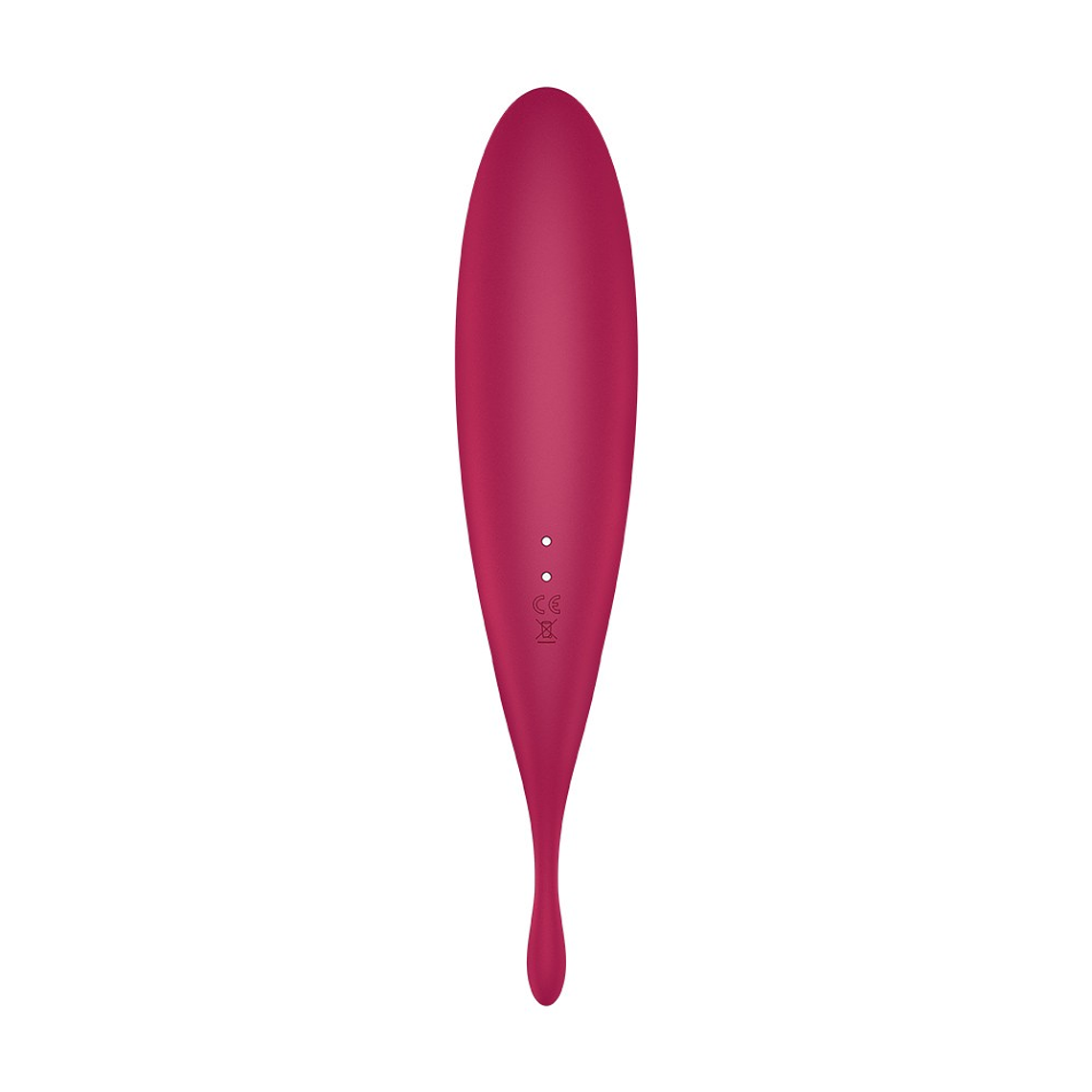 VIBRADOR TWIRLING PRO SATISFYER COM APLICAÇÃO CONNECT VERMELHO 5