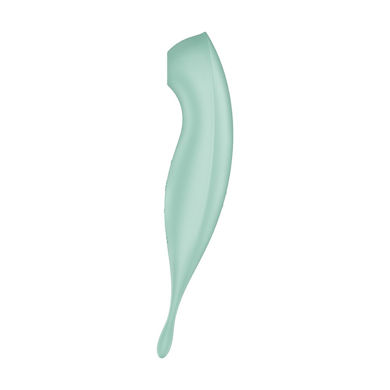 VIBRADOR TWIRLING PRO SATISFYER COM APLICAÇÃO CONNECT MENTA 6