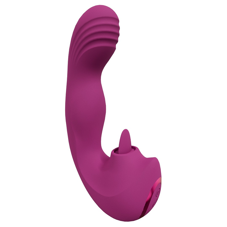 VIBRADOR YUMI FINGER MOTION AND FLICKERING TONGUE ROSA VIVE  6