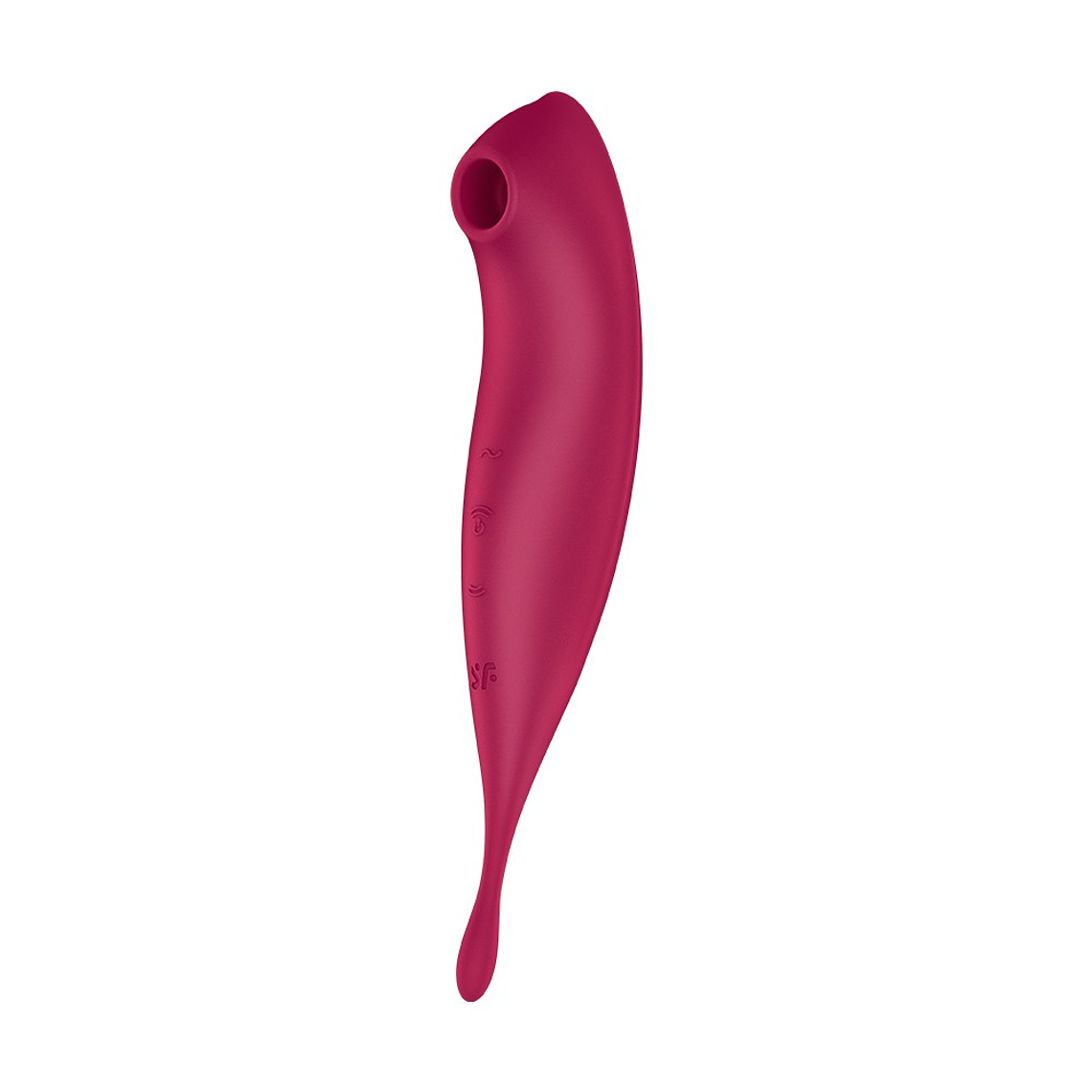 VIBRADOR TWIRLING PRO SATISFYER COM APLICAÇÃO CONNECT VERMELHO 7