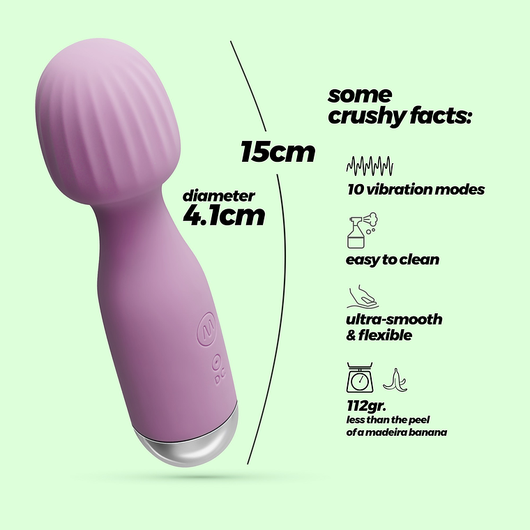 WANDERLUST MINI VARINHA LILÁS CRUSHIOUS 6