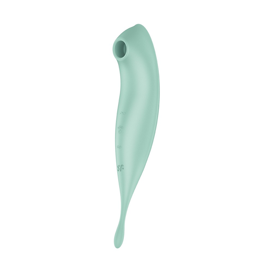 VIBRADOR TWIRLING PRO SATISFYER COM APLICAÇÃO CONNECT MENTA 7