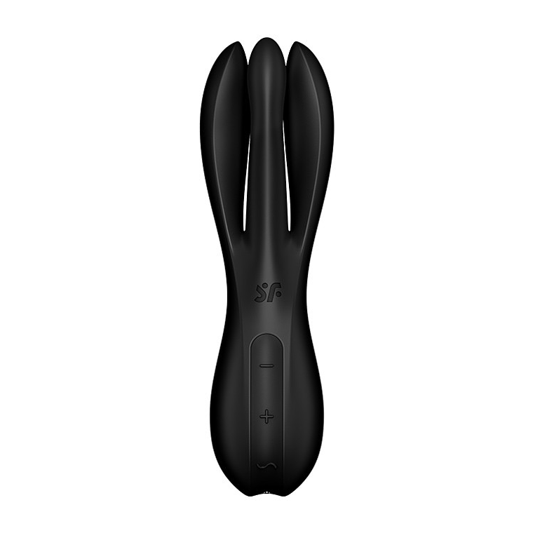 VIBRADOR THREESOME 2 PRETO SATISFYER 9