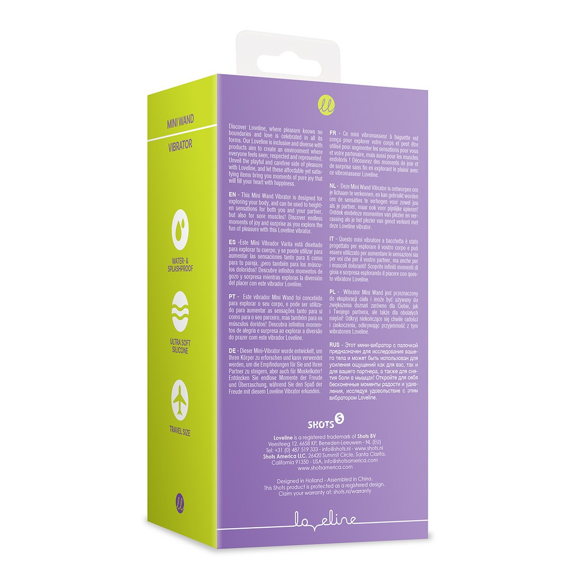 MINI VARINHA NIGHT MAGIC LOVELINE 3