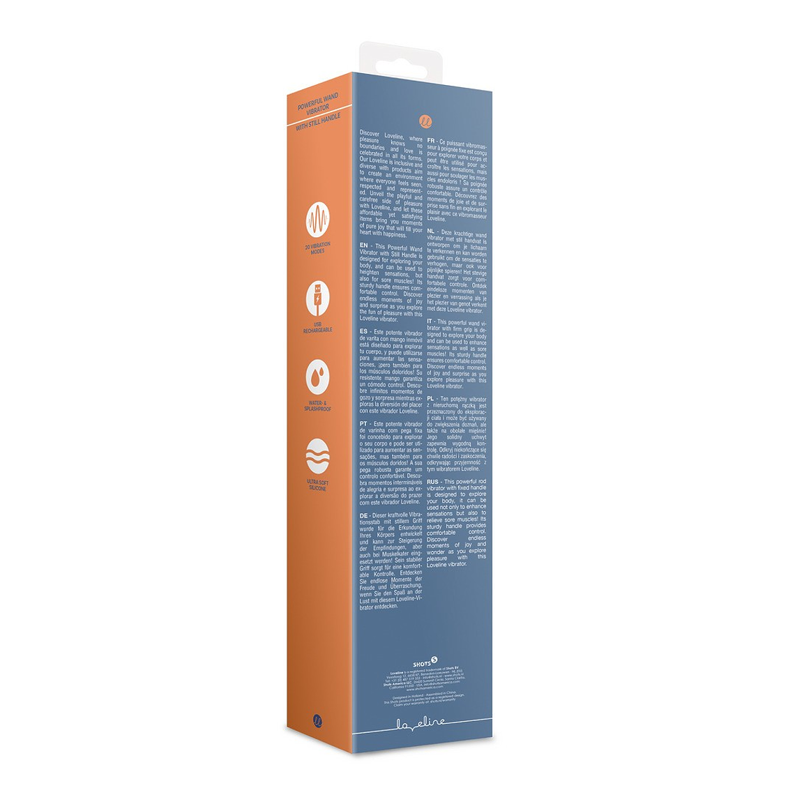 VARINHA COM PEGA BLUE NOVA LOVELINE 3