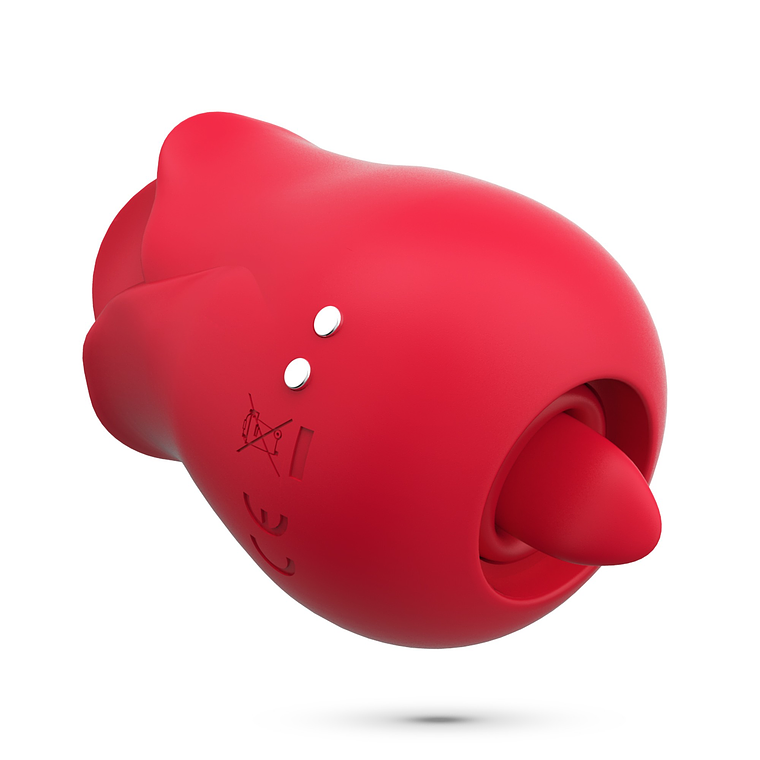 ROSITA ESTIMULADOR CLITORIANO COM LÍNGUA CRUSHIOUS 5