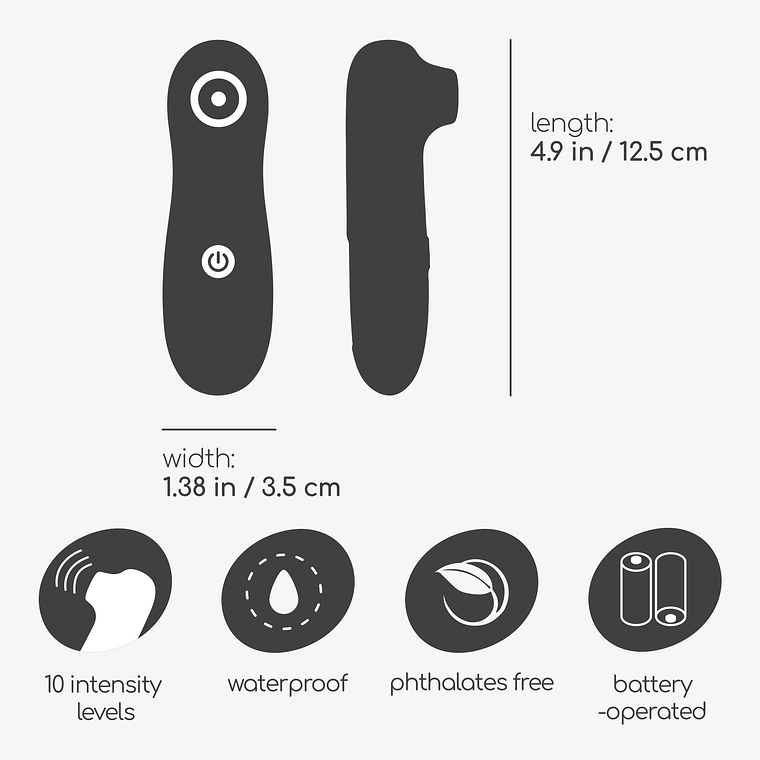 SOOKIE ESTIMULADOR CLITORIANO CRUSHIOUS 7