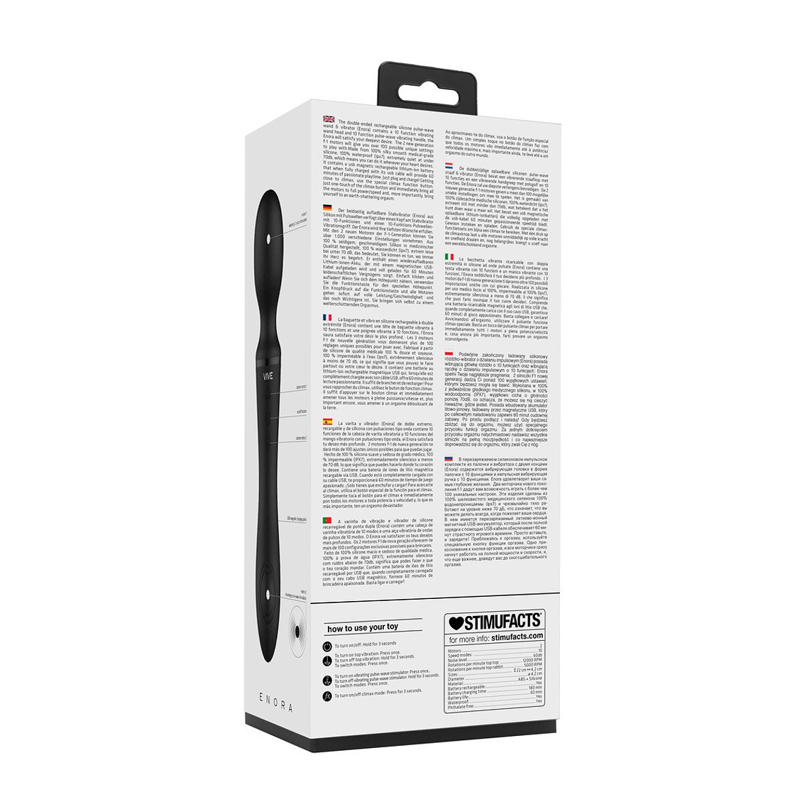 VARINHA MASSAJADORA ENORA PRETO VIVE 3