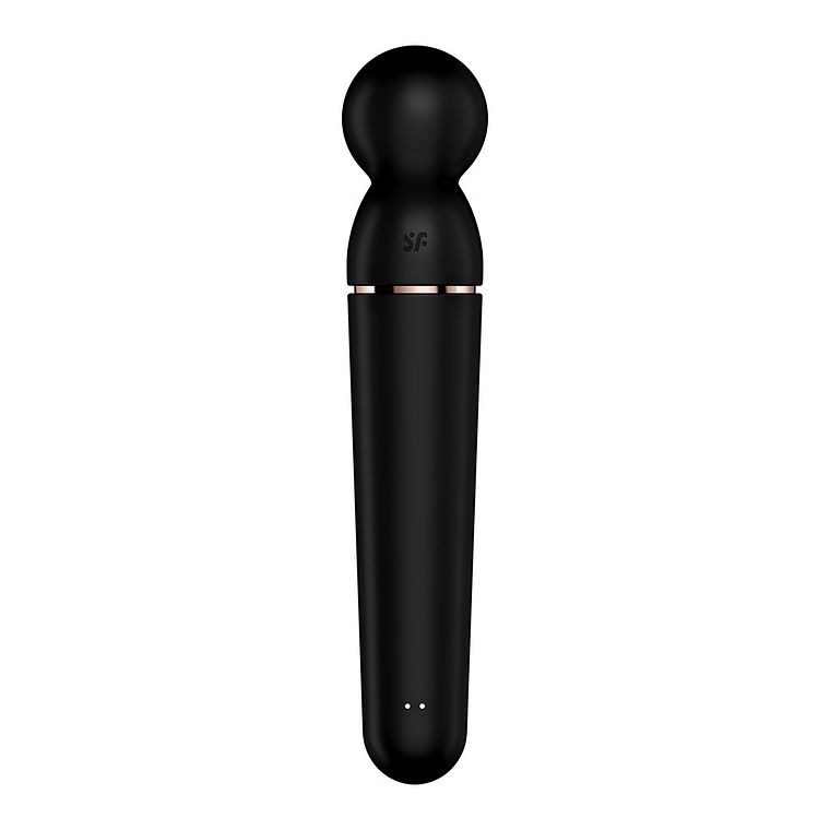 VARINHA PLANET WAND-ER PRETO/ROSE GOLD SATISFYER 4