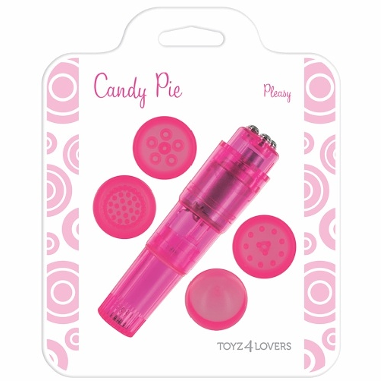 VIBRADOR CANDY PIE PLEASY ROSA 2