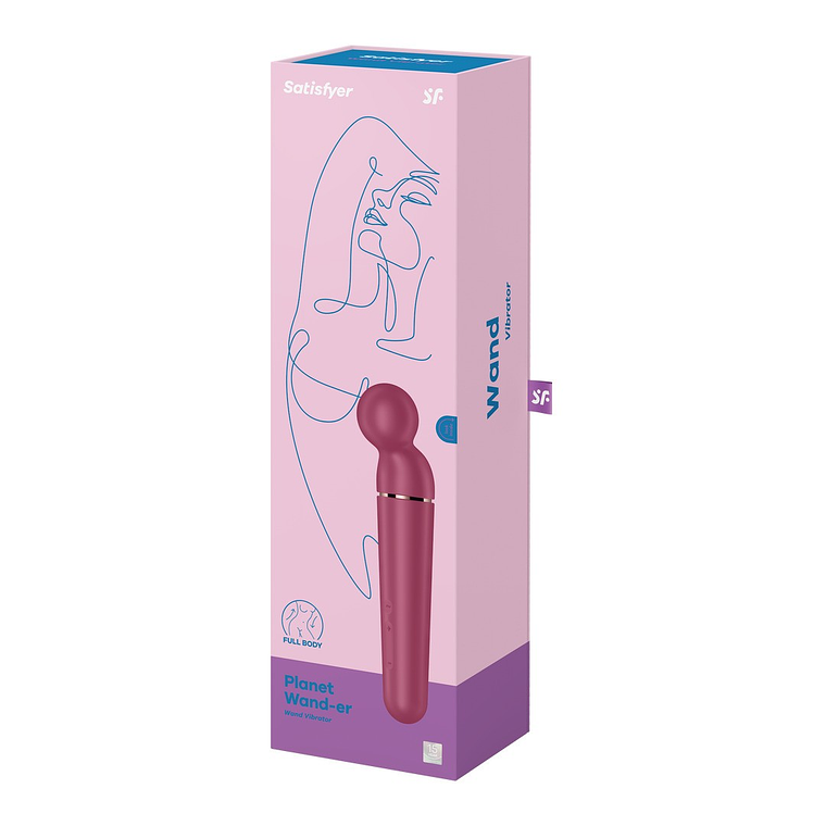VARINHA PLANET WAND-ER ROSA/ROSE GOLD SATISFYER 3