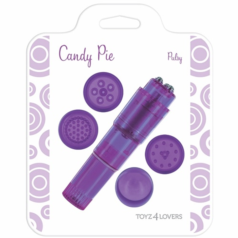 VIBRADOR CANDY PIE PULSY ROXO 2