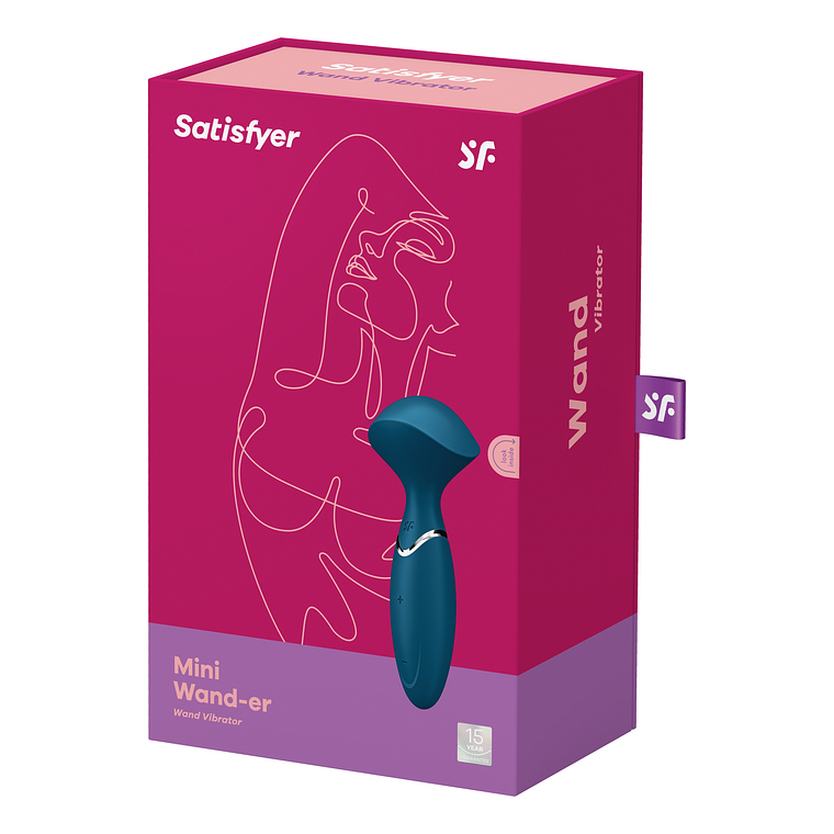 VARINHA MINI WAND-ER AZUL SATISFYER 7