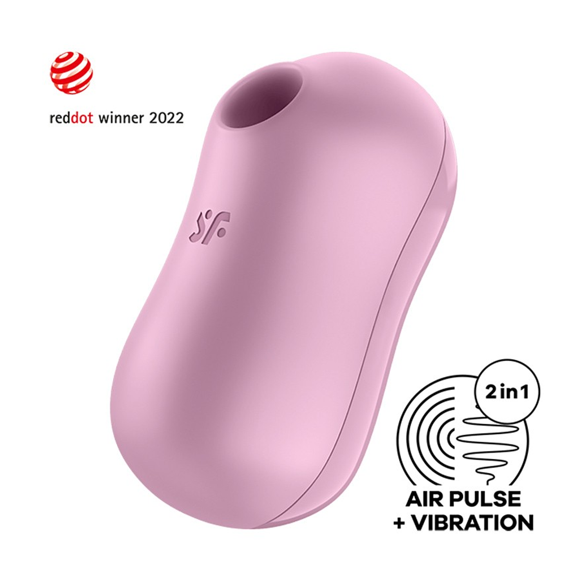VIBRADOR COTTON CANDY SATISFYER LILÁS 1