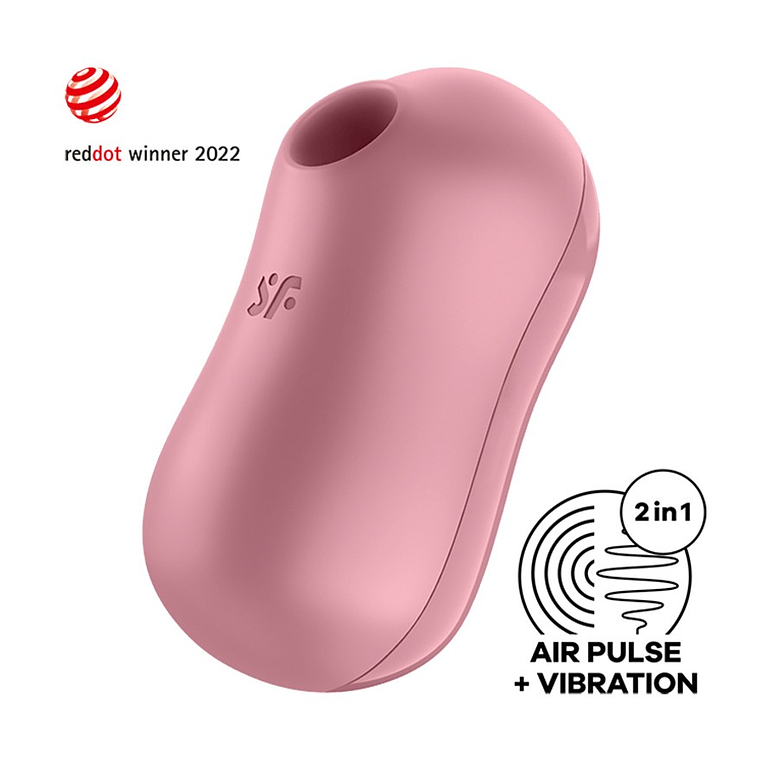 VIBRADOR COTTON CANDY SATISFYER ROSA 1