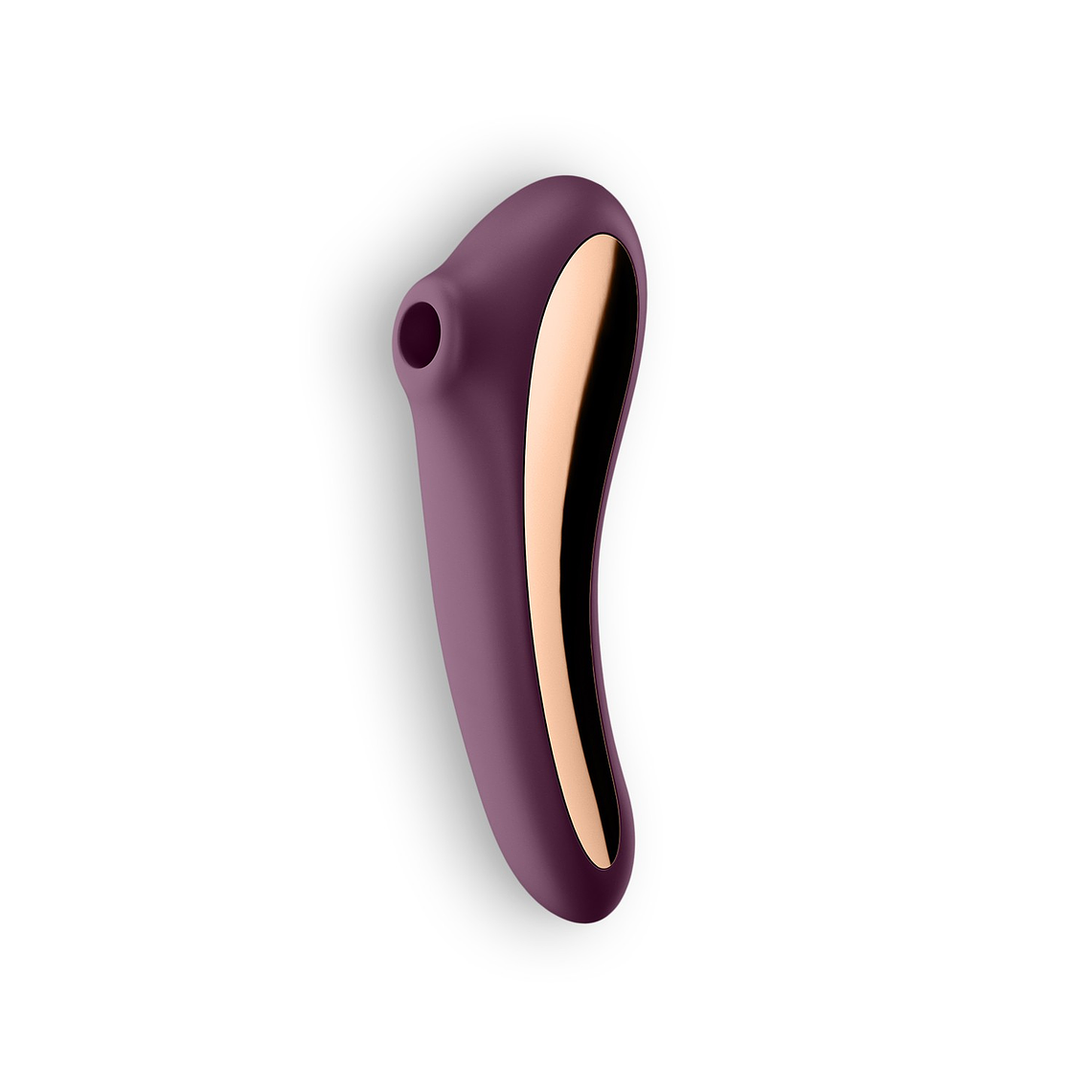 VIBRADOR DUAL KISS SATISFYER BORDEAUX 1