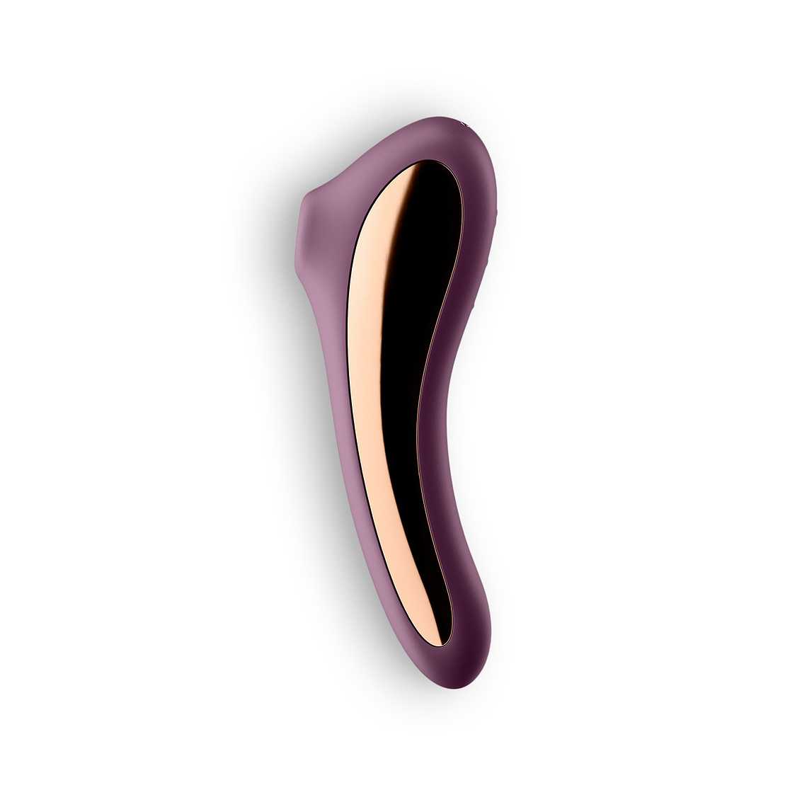 VIBRADOR DUAL KISS SATISFYER BORDEAUX 4