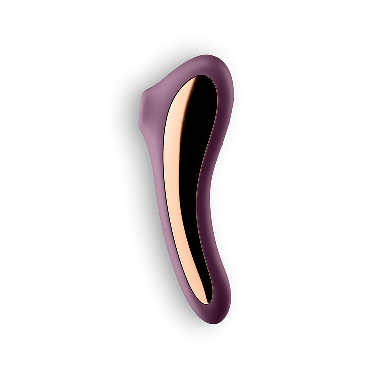 VIBRADOR DUAL KISS SATISFYER BORDEAUX 4