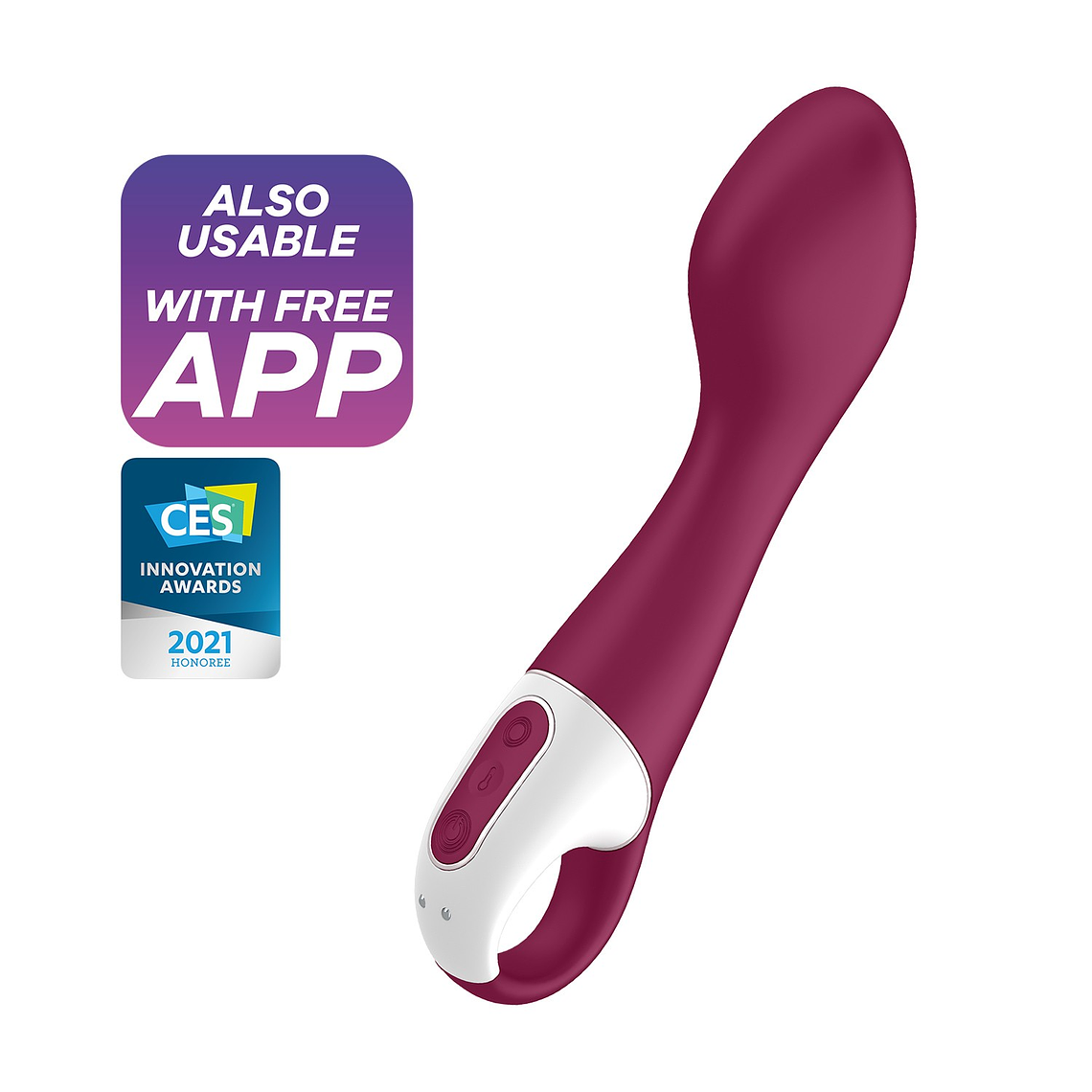 VIBRADOR HOT SPOT COM APP SATISFYER 1