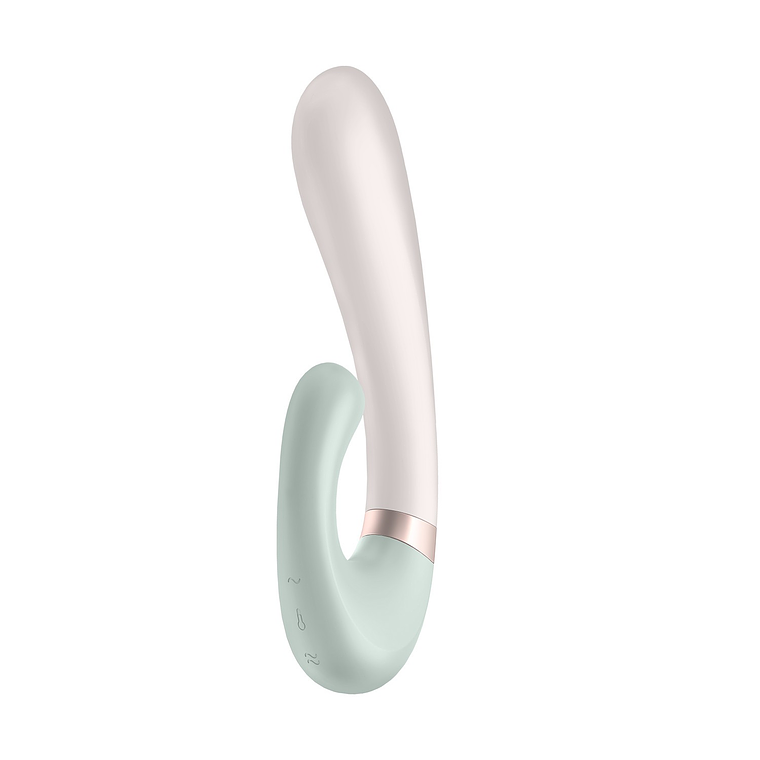 VIBRADOR HEAT WAVE COM APP SATISFYER VERDE 6