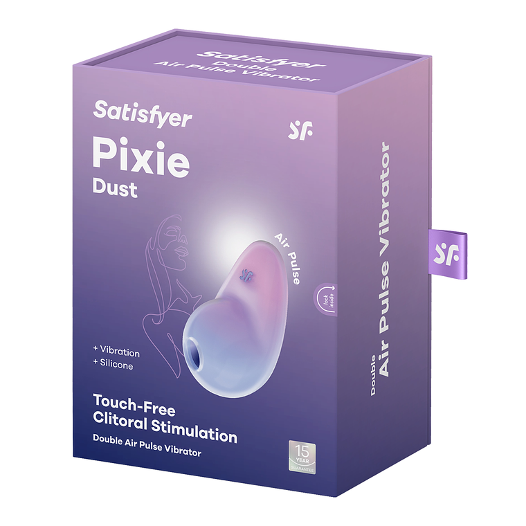 ESTIMULADOR PIXIE DUST ROXO/ROSA SATISFYER 4