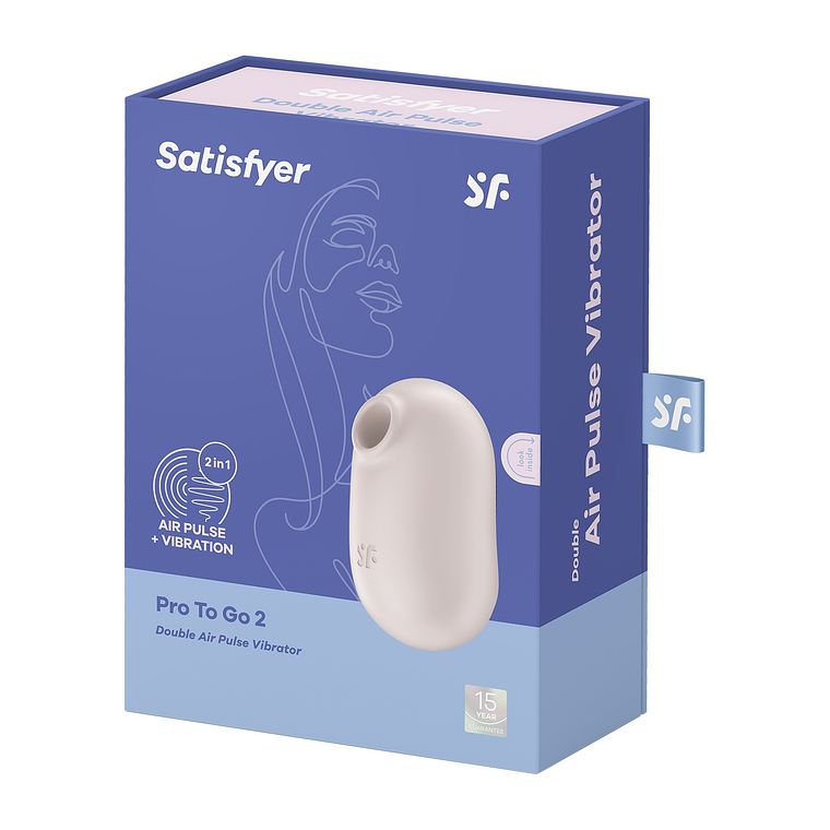 ESTIMULADOR PRO TO GO 2 BEGE SATISFYER 7