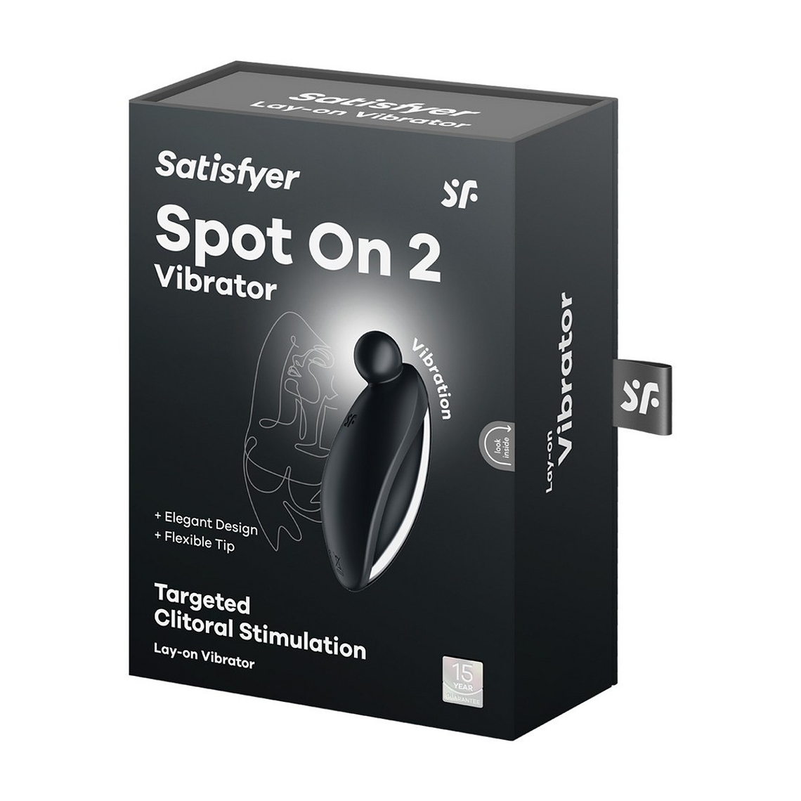 ESTIMULADOR SPOT ON 2 PRETO SATISFYER 2