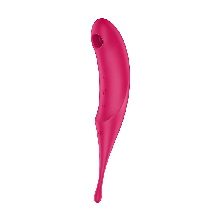 ESTIMULADOR TWIRLING PRO VERMELHO SATISFYER 2