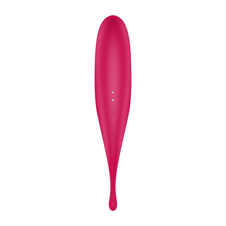 ESTIMULADOR TWIRLING PRO VERMELHO SATISFYER 4