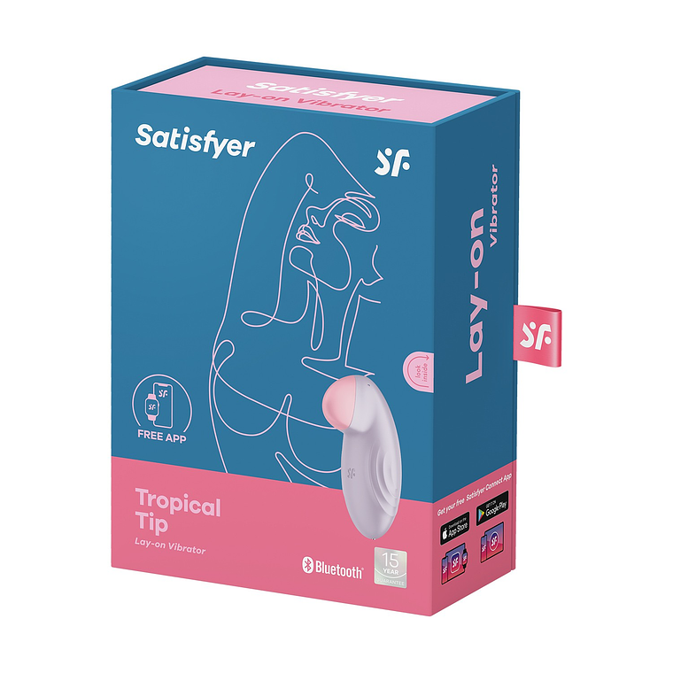 ESTIMULADOR TROPICAL TIP CONNECT APP LILÁS SATISFYER 7