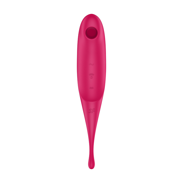 ESTIMULADOR TWIRLING PRO VERMELHO SATISFYER 6