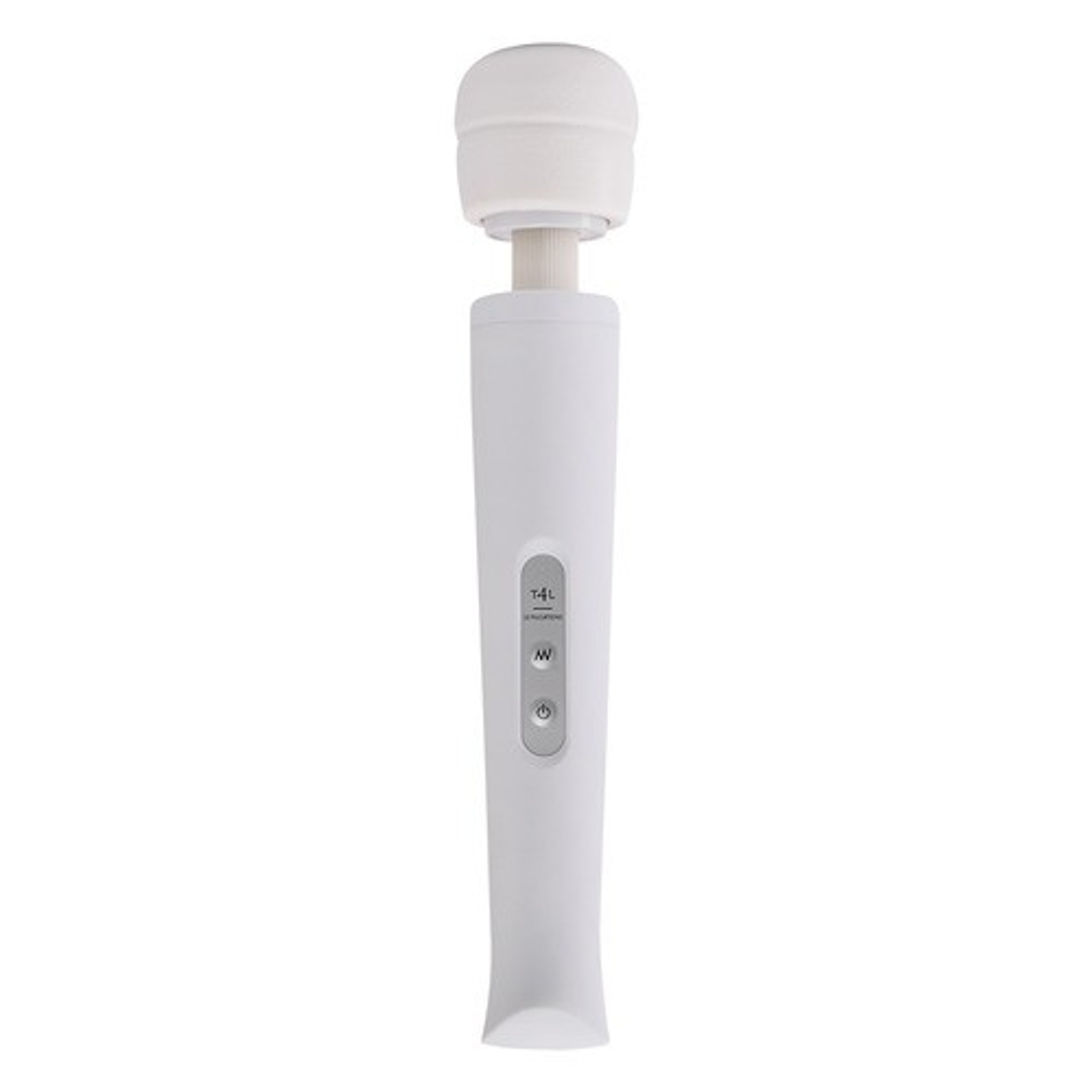 MASSAJADOR COM CARREGADOR USB CANDY PIE MAGIC WAND BRANCO 2