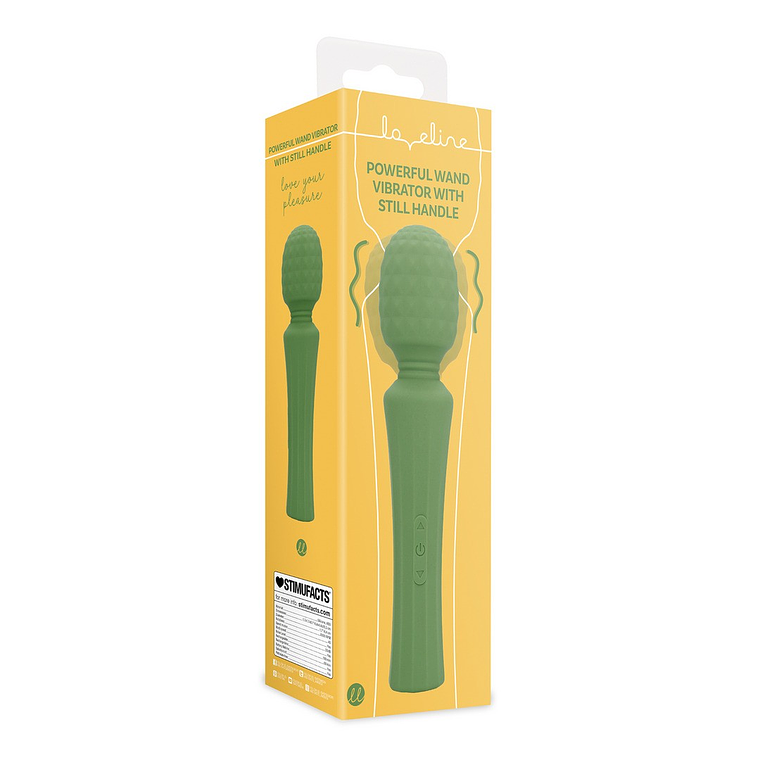MASSAJADOR POWERFUL WAND VIBRATOR VERDE LOVELINE 2
