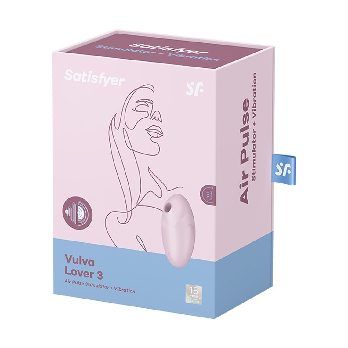 ESTIMULADOR VULVA LOVER 3 ROSA SATISFYER 10