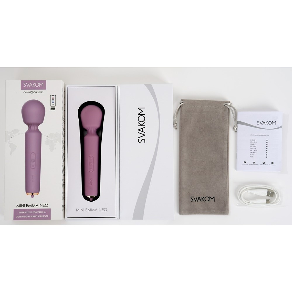 MASSAJADOR MINI EMMA NEO COM APLICAÇÃO MÓVEL SVAKOM 7