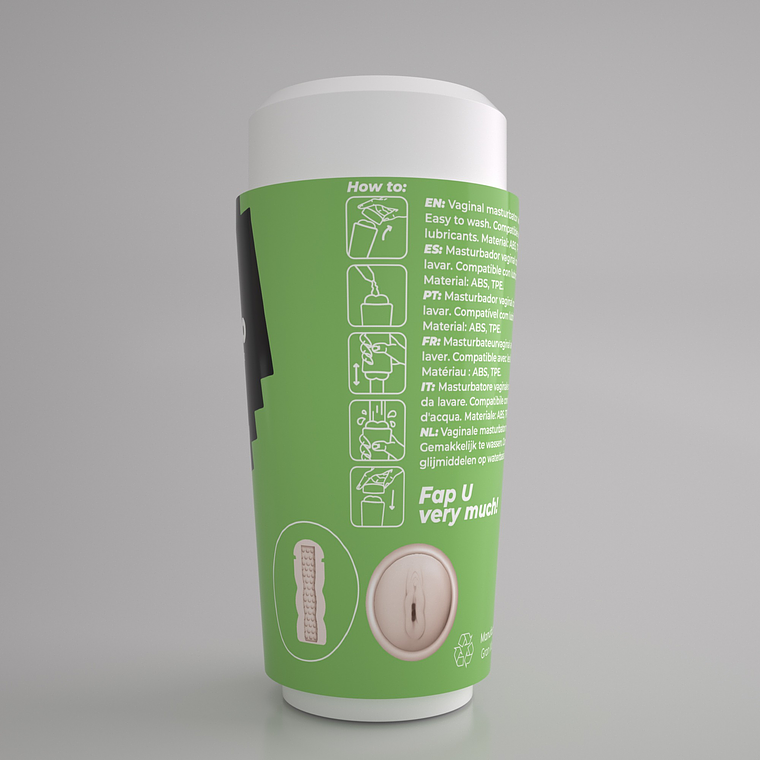 FAPPUCINO CREAMY PUSS MASTURBADOR VAGINAL PORTÁTIL CRUSHIOUS 4