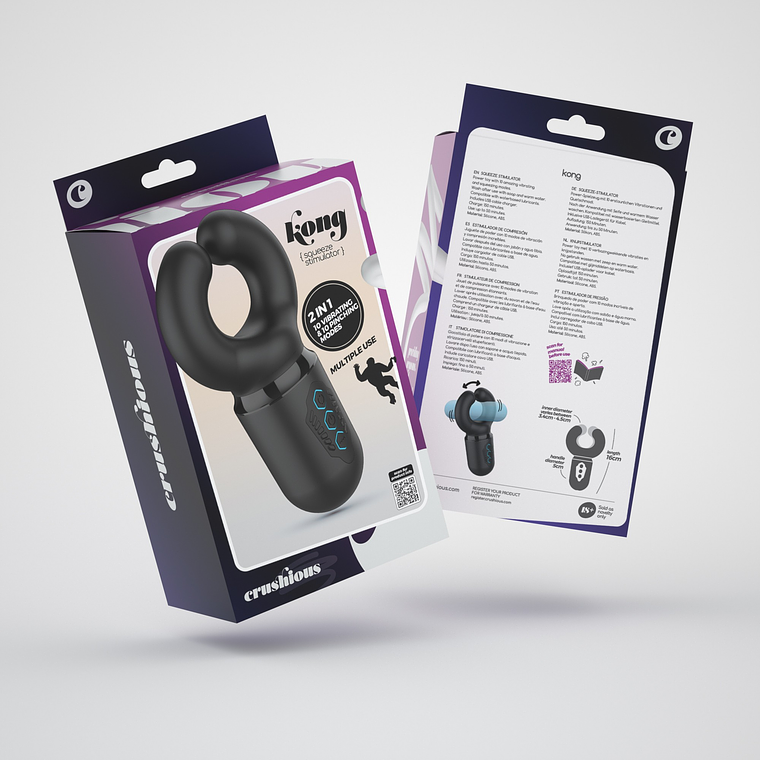 ESTIMULADOR DE PRESSÃO KONG CRUSHIOUS 9