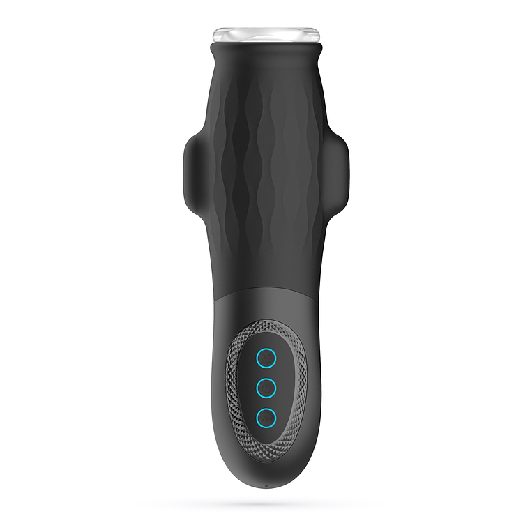 MASTURBADOR COM MANGA AMOVÍVEL, SUCÇÃO E LUBRIFICANTE GRÁTIS GARGANTUA CRUSHIOUS 3