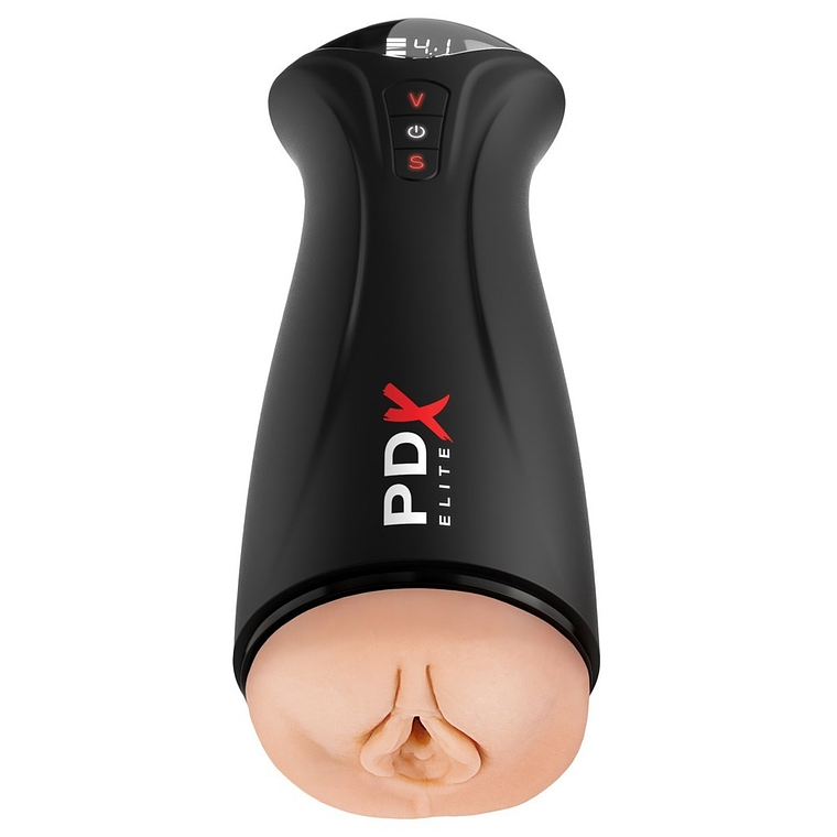 MASTURBADOR COM VIBRAÇÃO FUCK-GASM PDX ELITE 1