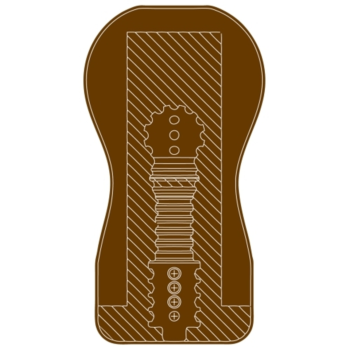 MASTURBADOR DARK EASY RIDER VAGINA 2